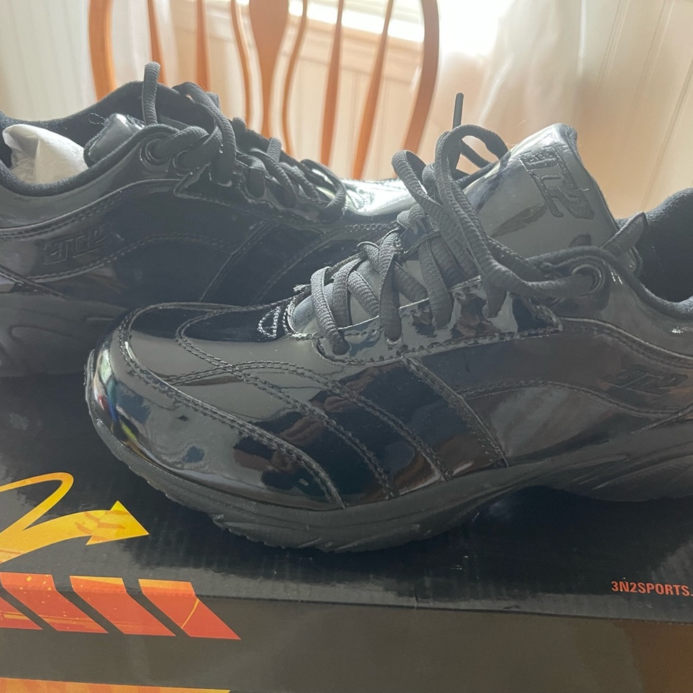 3n2 referee shoe patent leather 🏀